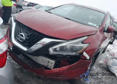 2018 Nissan Murano Sl from USA, damaged, VIN 5N1AZ2MH3JN126052